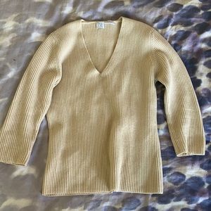 Perfect TSE Cashmere 3/4 sleeve sweater